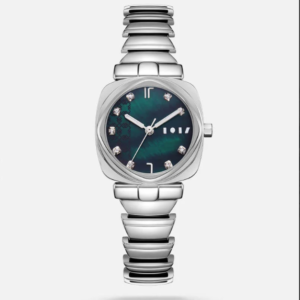 ساعة نسائية ستيل باللون الفضي